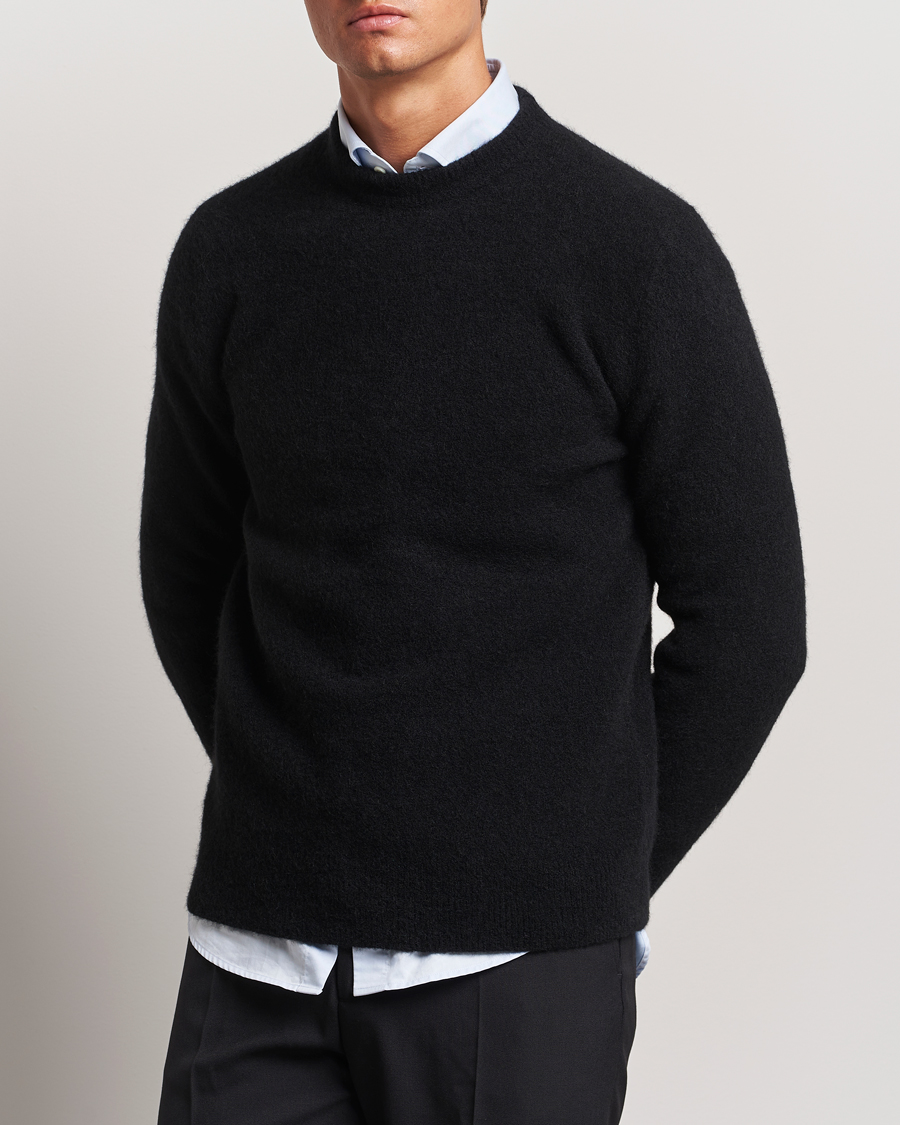 Herre | Trøjer | Filippa K | Yak Knitted Sweater Black