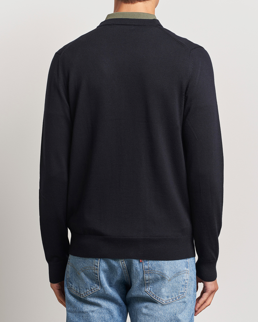 Herre | Trøjer | Fred Perry | Classic Cardigan Navy