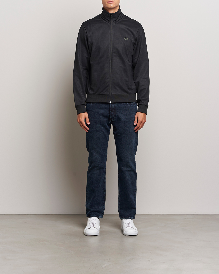 Herre | Trøjer | Fred Perry | Track Jacket Black