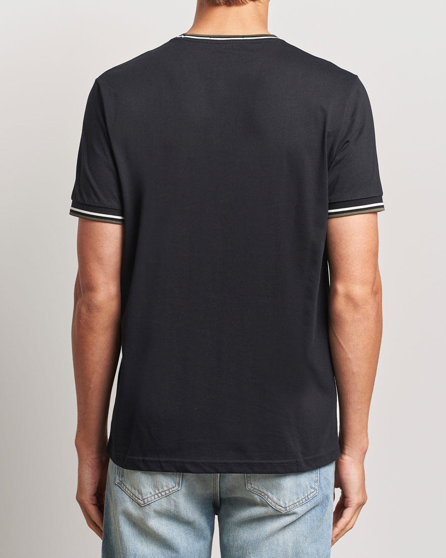 Herre | T-Shirts | Fred Perry | Twin Tipped T-Shirt Black