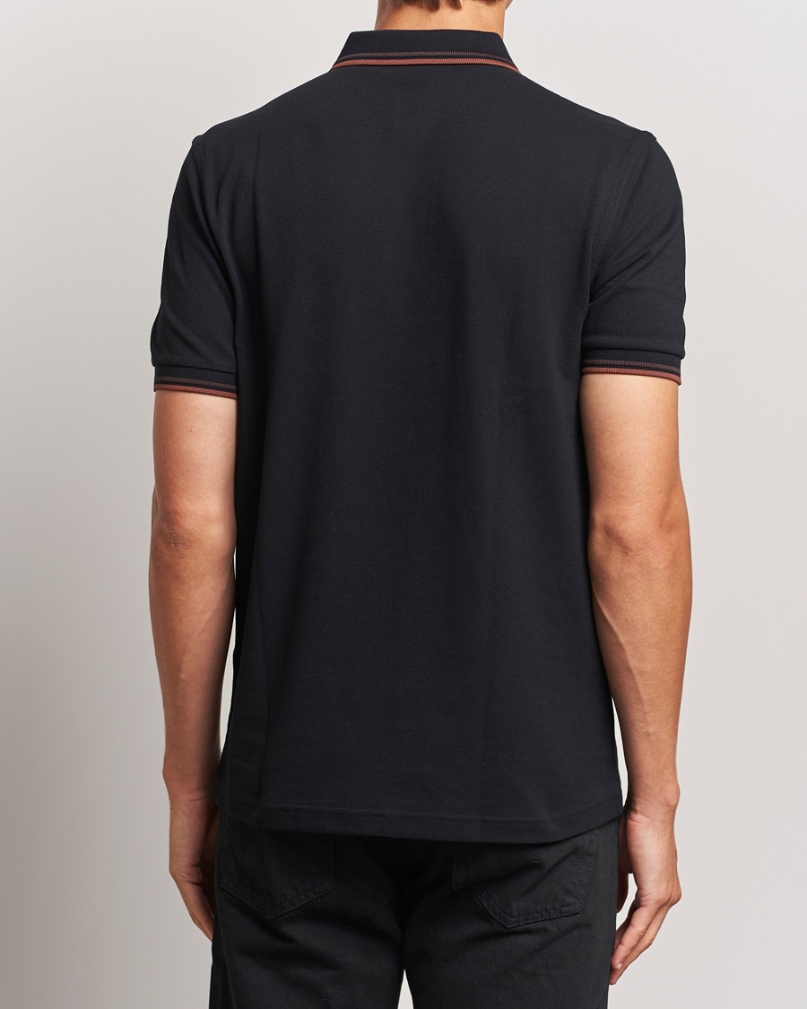 Herre | Polotrøjer | Fred Perry | Twin Tipped Shirt Black