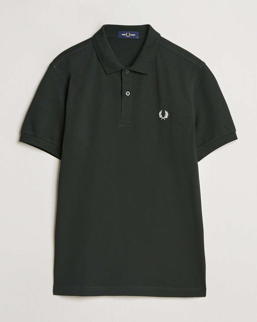 Herre | Polotrøjer | Fred Perry | Plain Polo Shirt Night Green