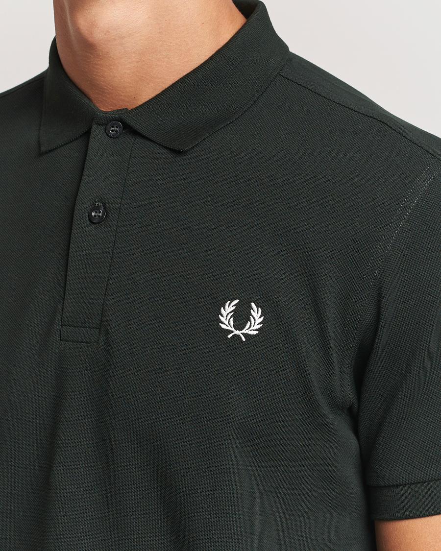 Herre | Polotrøjer | Fred Perry | Plain Polo Shirt Night Green