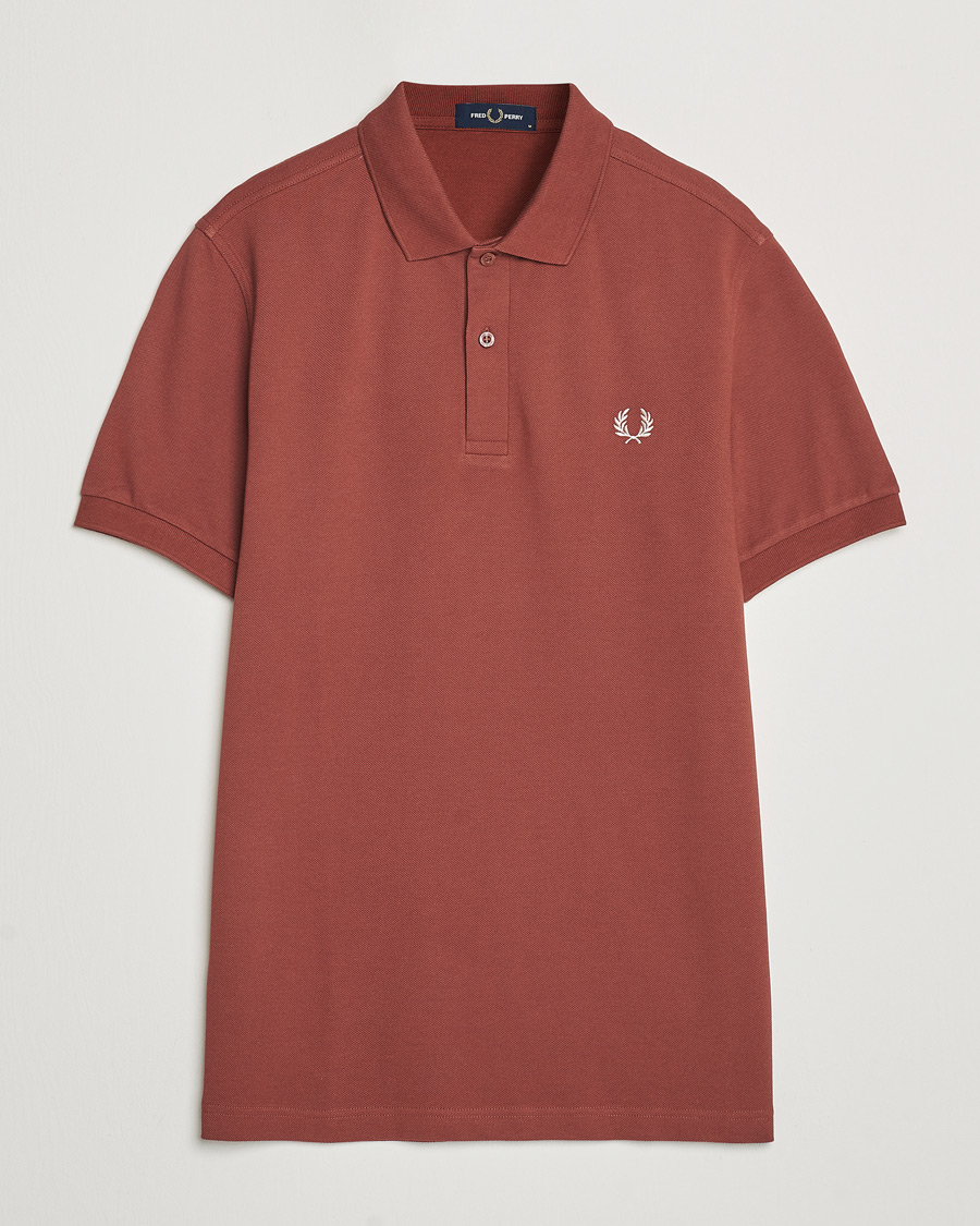 Herre | Polotrøjer | Fred Perry | Plain Polo Shirt Whiskey Brown