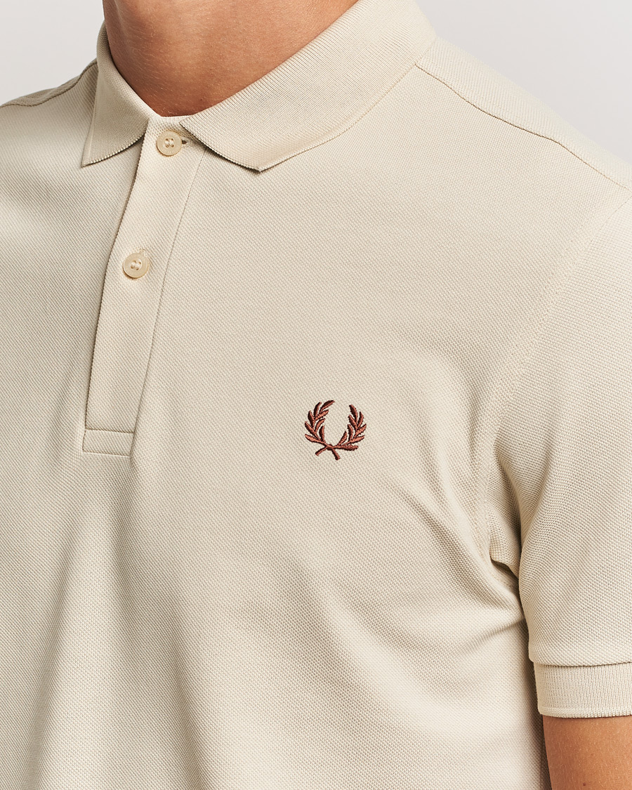 Herre | Polotrøjer | Fred Perry | Plain Polo Shirt Oatmeal