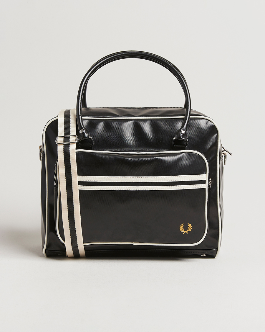 Herre | Fred Perry Classic Holdall Black/Ecru | Fred Perry | Classic Holdall Black/Ecru