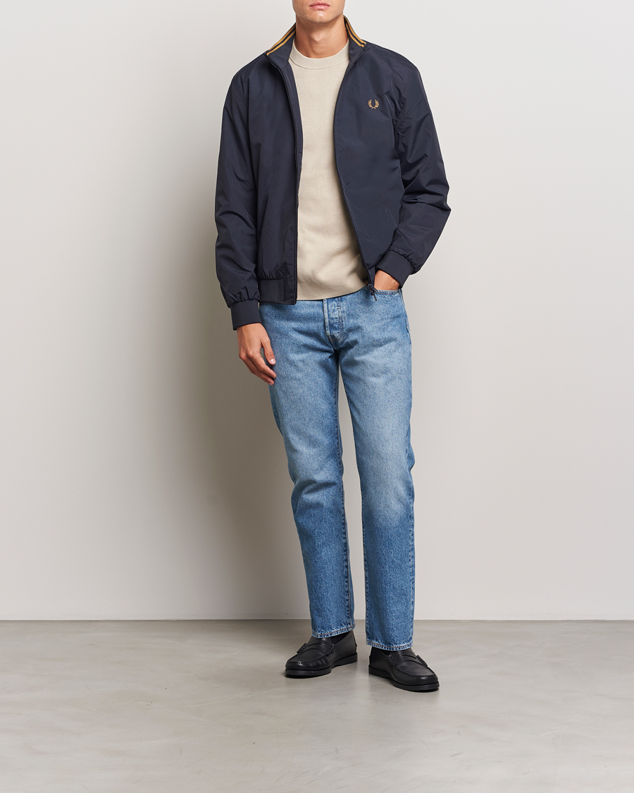 Herre | Jakker | Fred Perry | Brentham Jacket Navy
