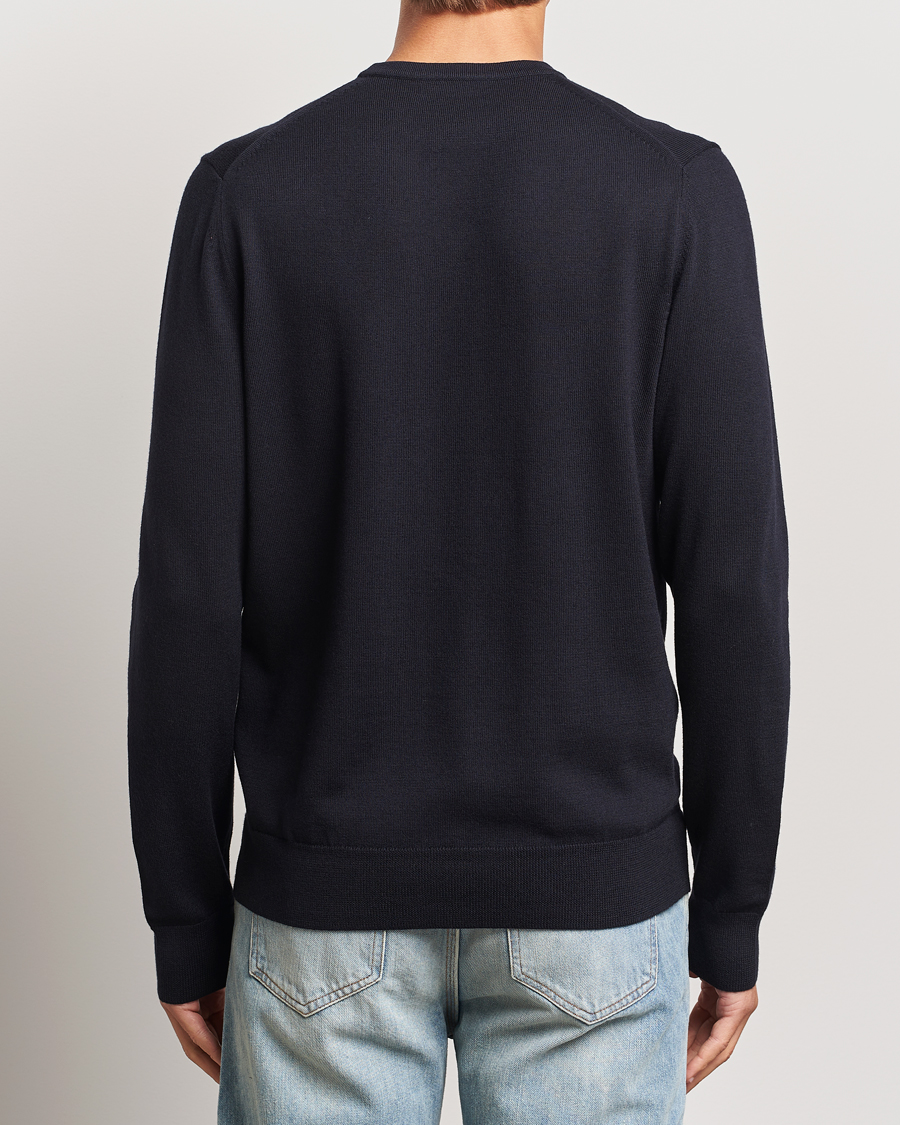 Herre | Trøjer | Fred Perry | Classic Crew Neck Jumper Navy