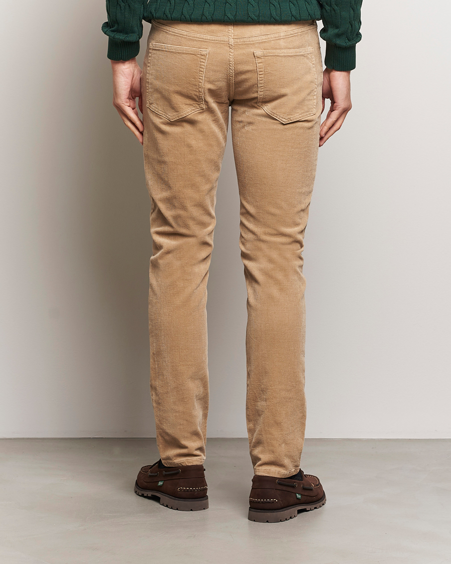 Herre | Bukser | GANT | Cord 5-Pocket Jeans Dark Khaki
