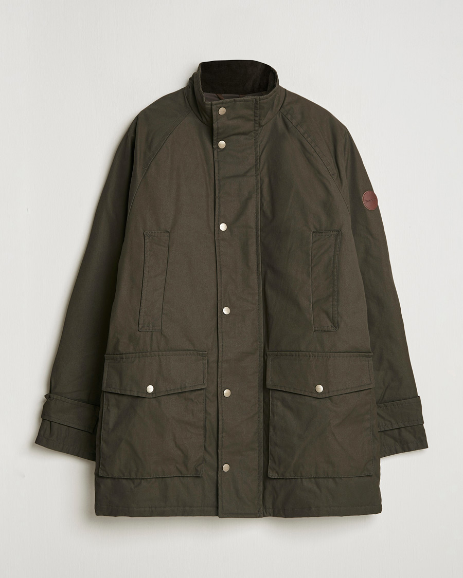 Herre | Jakker | GANT | Double Decker Jacket Dark Sage