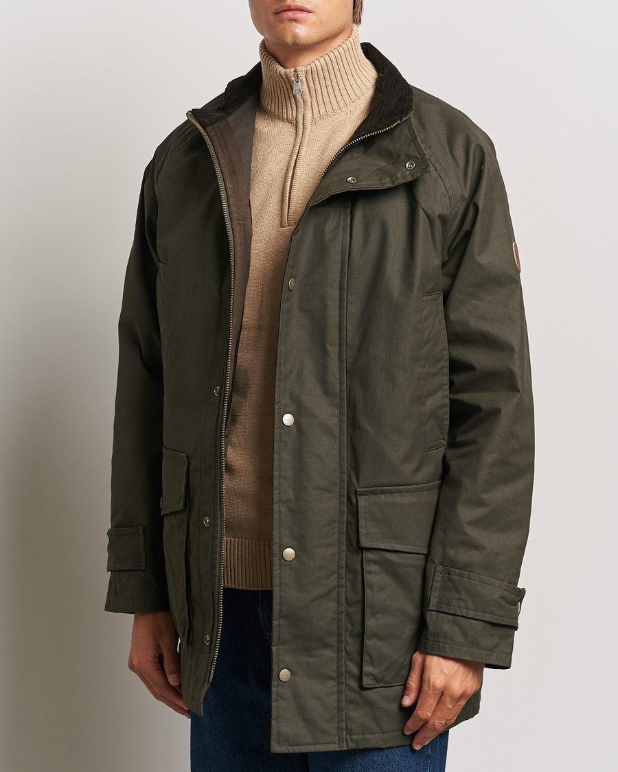 Herre | Jakker | GANT | Double Decker Jacket Dark Sage