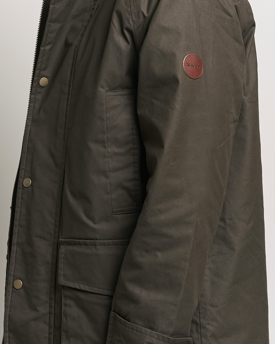 Herre | Jakker | GANT | Double Decker Jacket Dark Sage