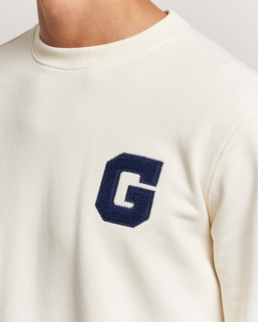 Herre | Trøjer | GANT | G Graphic Sweatshirt Cream