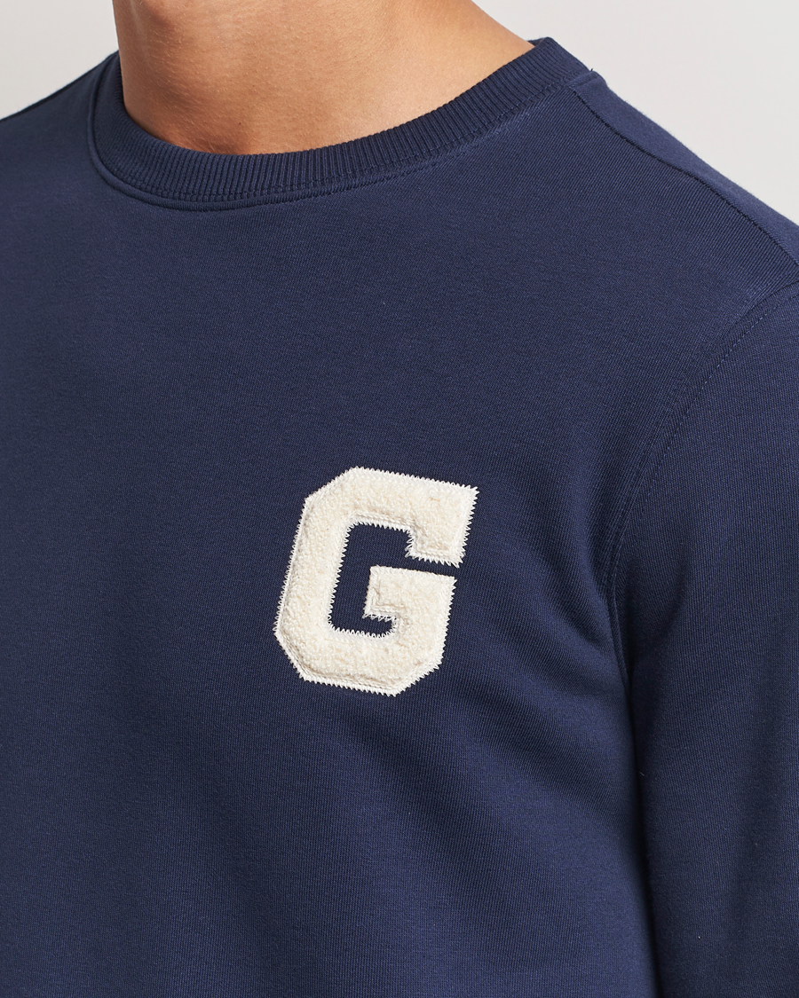 Herre | Trøjer | GANT | G Graphic Sweatshirt Classic Blue