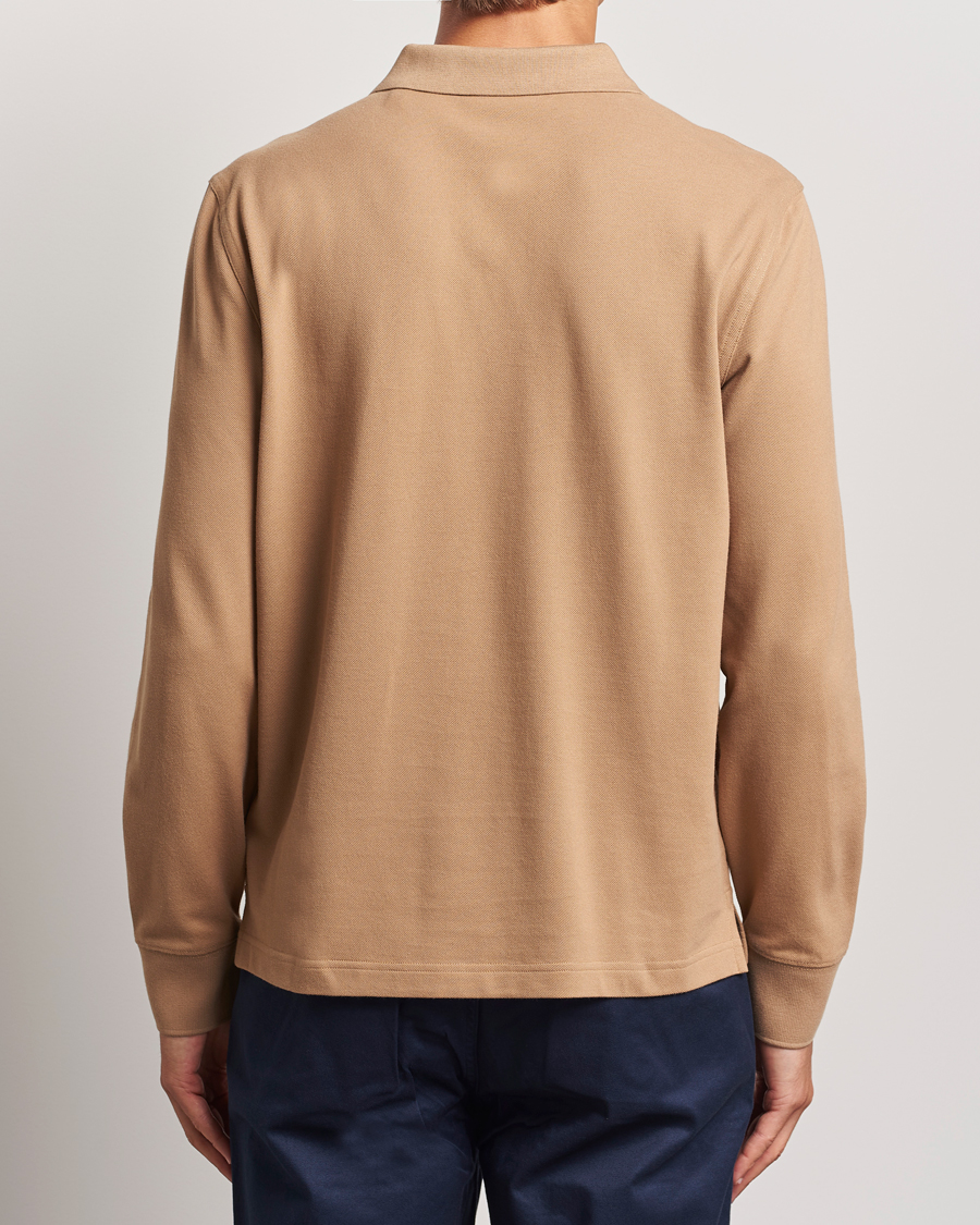 Herre | Trøjer | GANT | Regular Shield Pique Polo Warm Khaki