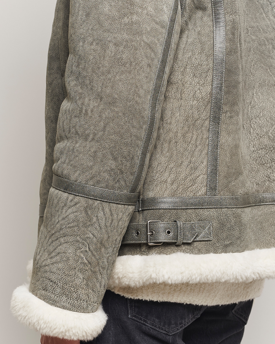 Herre | Jakker | GANT | Shearling Jacket Desert Brown