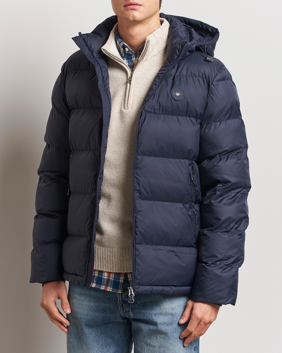 Herre | Jakker | GANT | The Active Cloud Jacket Evening Blue