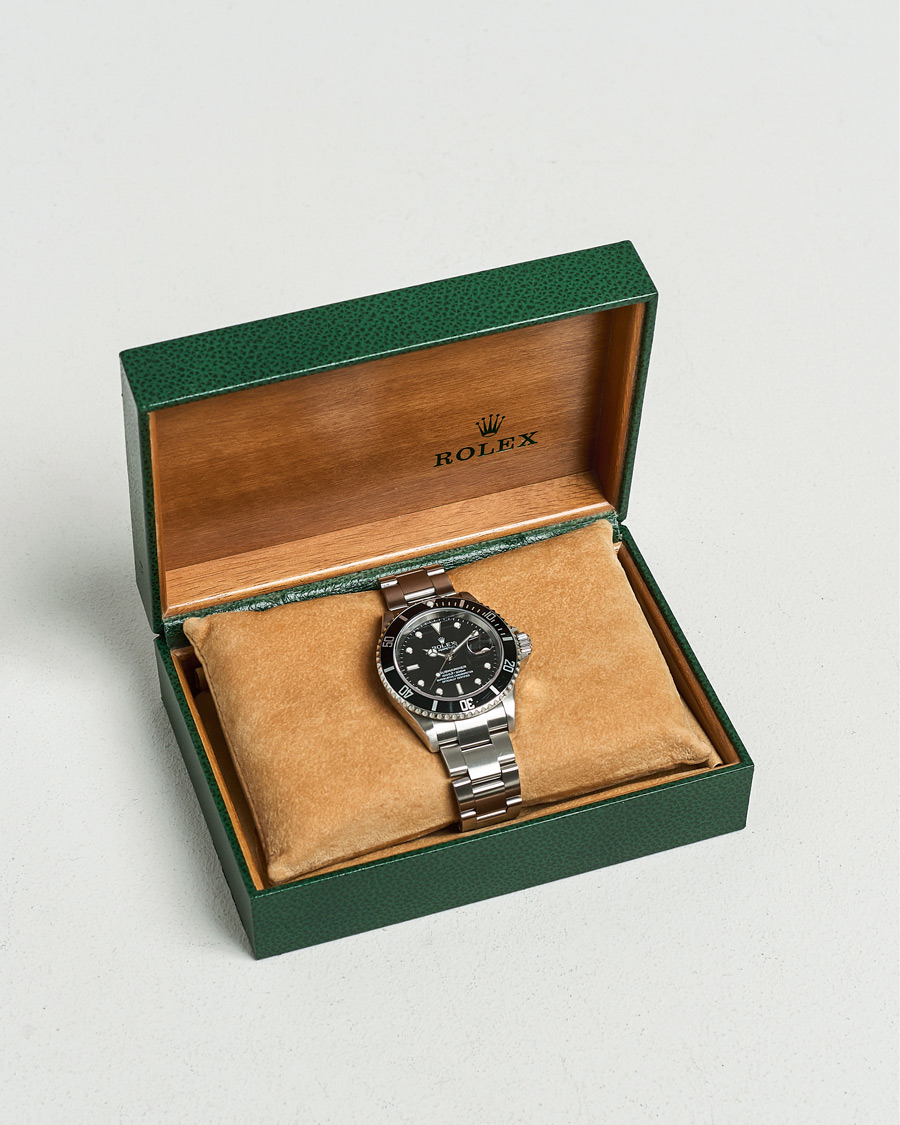 Herre | Rolex Pre-Owned Submariner 16610 Silver | Rolex Pre-Owned | Submariner 16610 Silver