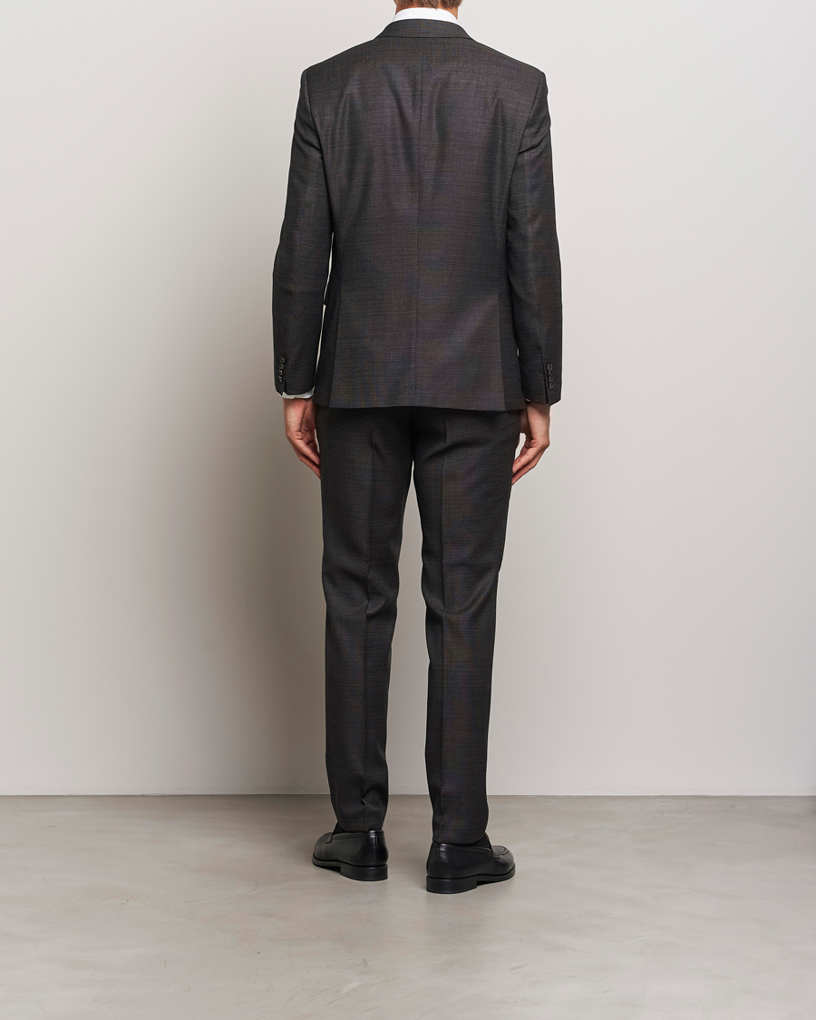 Herre | Jakkesæt | BOSS BLACK | Huge Wool Suit Open Green