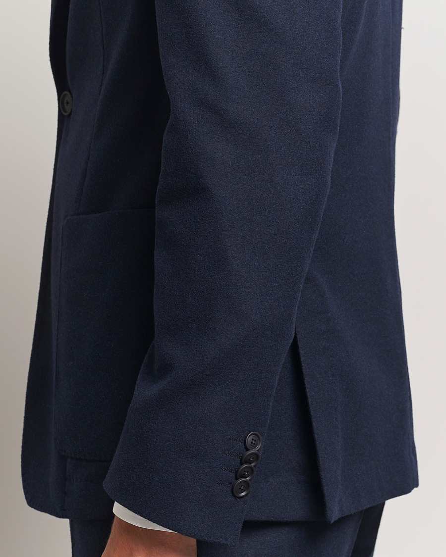 Herre | Blazere & jakker | BOSS BLACK | Hanry Wool Tech Blazer Dark Blue