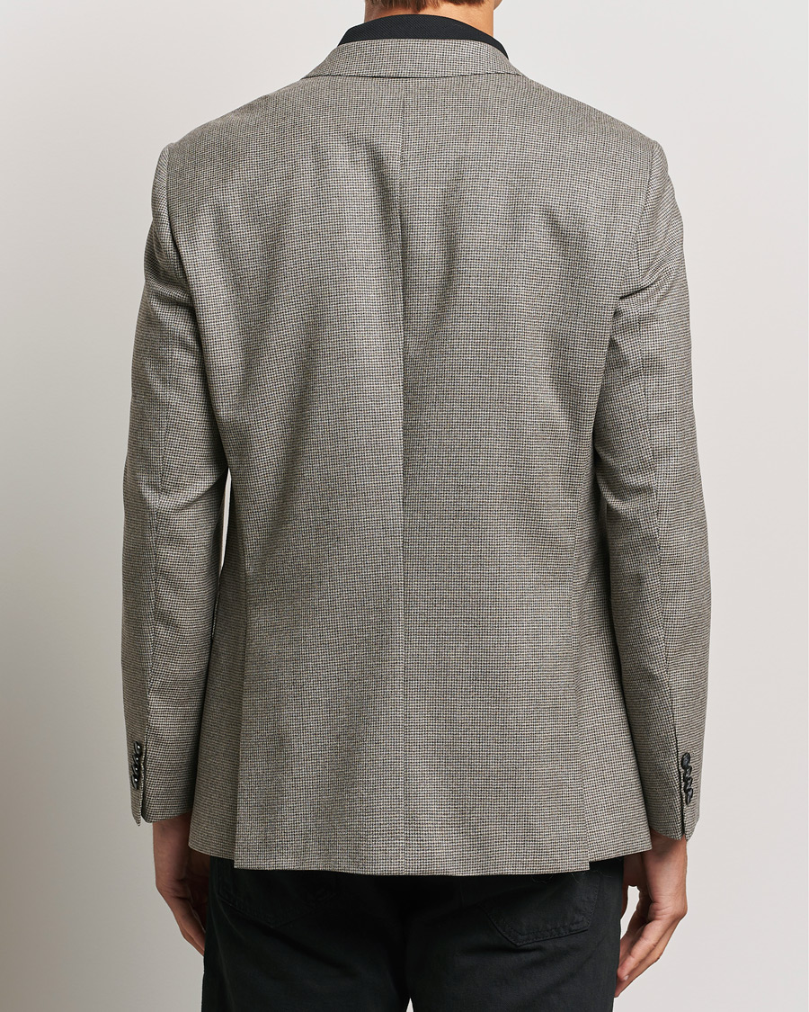 Herre | Blazere & jakker | BOSS BLACK | Hutson Wool Dogtooth Blazer Open White
