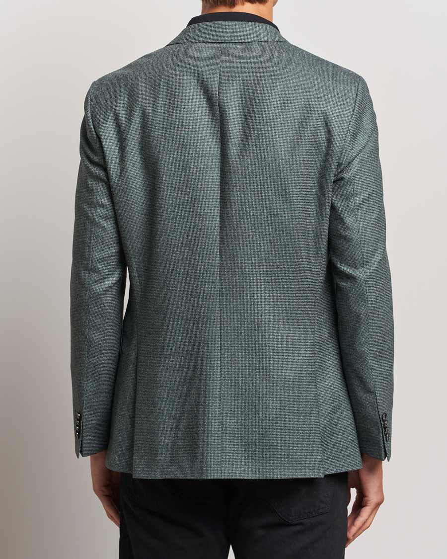 Herre | Blazere & jakker | BOSS BLACK | Hutson Wool Dogtooth Blazer Light Green