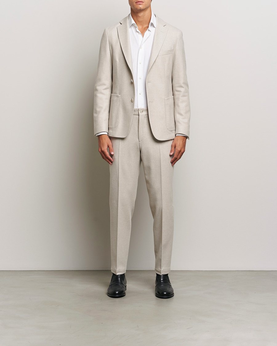 Herre | Blazere & jakker | BOSS BLACK | Hanry Wool Patch Pocket Blazer Open White