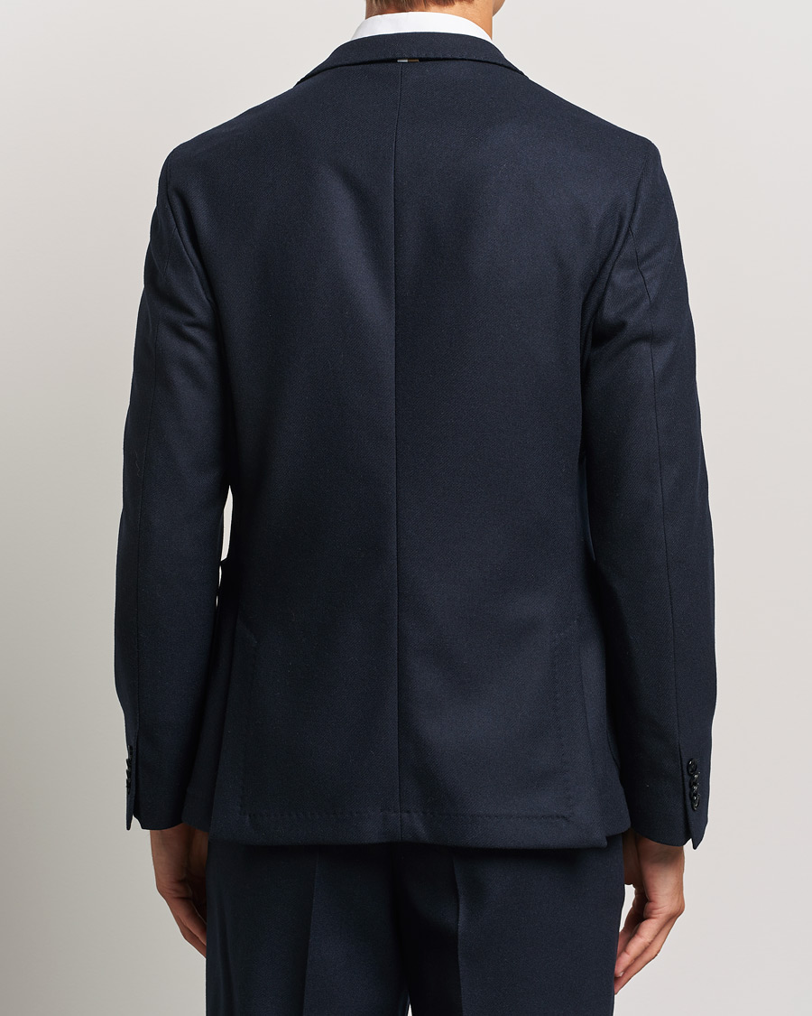 Herre | Blazere & jakker | BOSS BLACK | Hanry Wool Patch Pocket Blazer Dark Blue