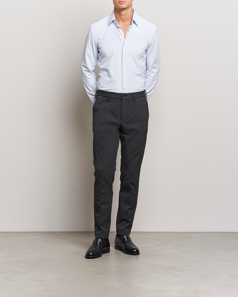 Herre | Bukser | BOSS BLACK | Kaiton Structured Chinos Black