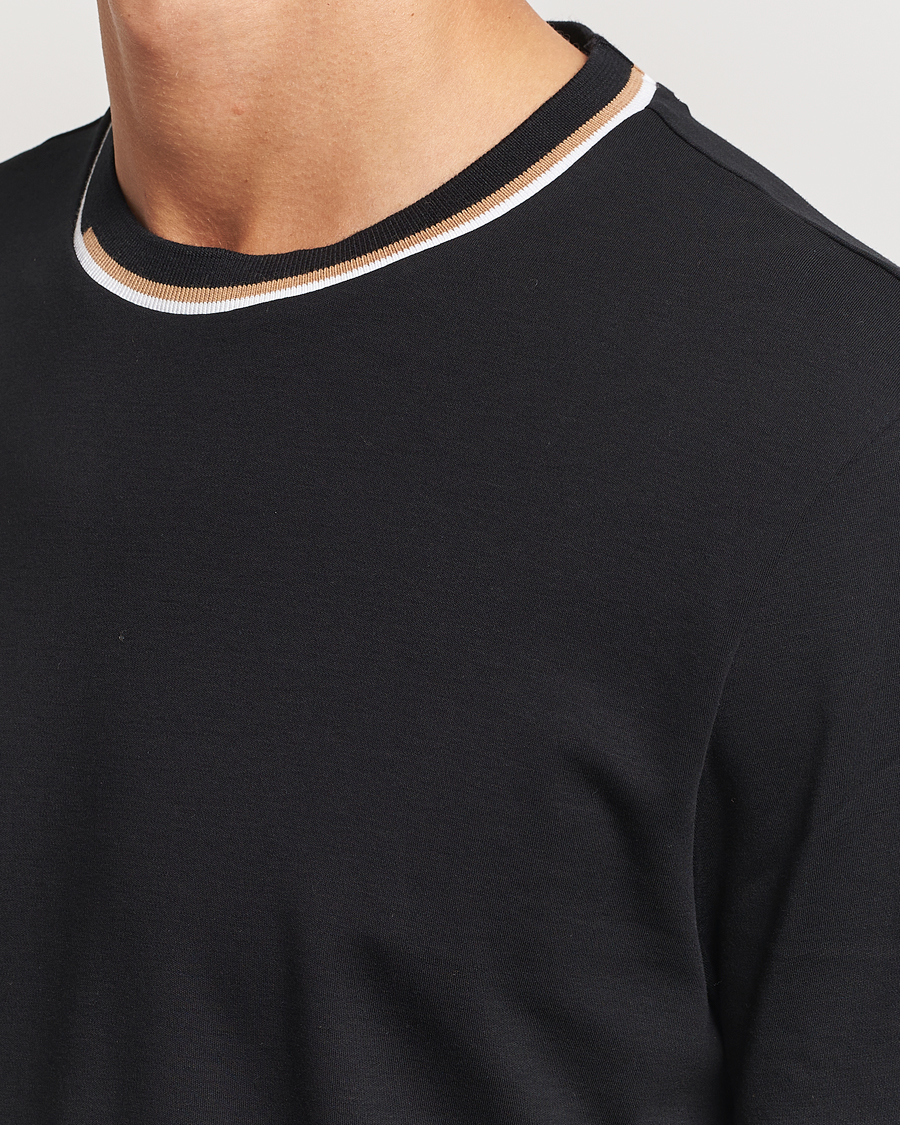 Herre | T-Shirts | BOSS BLACK | Thompson Crew Neck T-Shirt Black