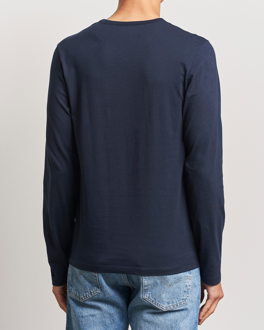 Herre | T-Shirts | BOSS BLACK | 3-Pack Long Sleeve T-Shirt Navy/Green/Black