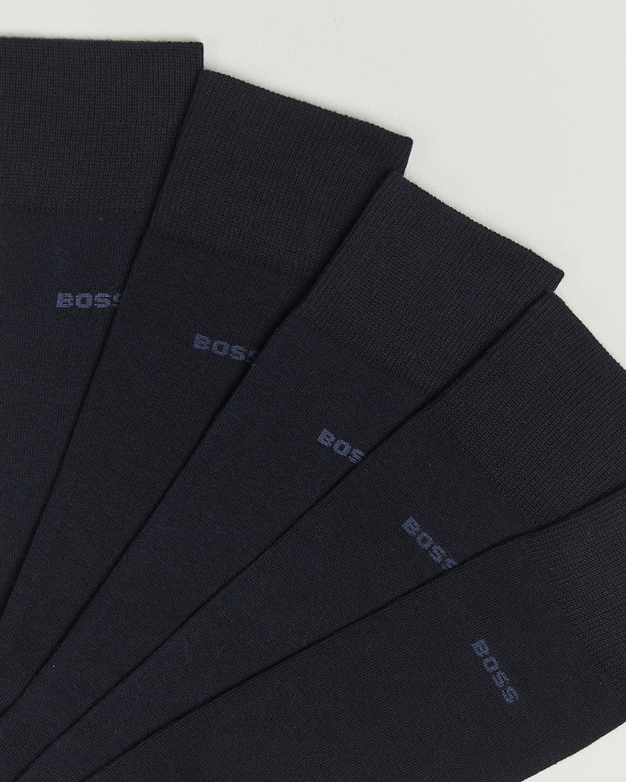 Herre | Undertøj | BOSS BLACK | 5-Pack RS Uni Socks Dark Blue