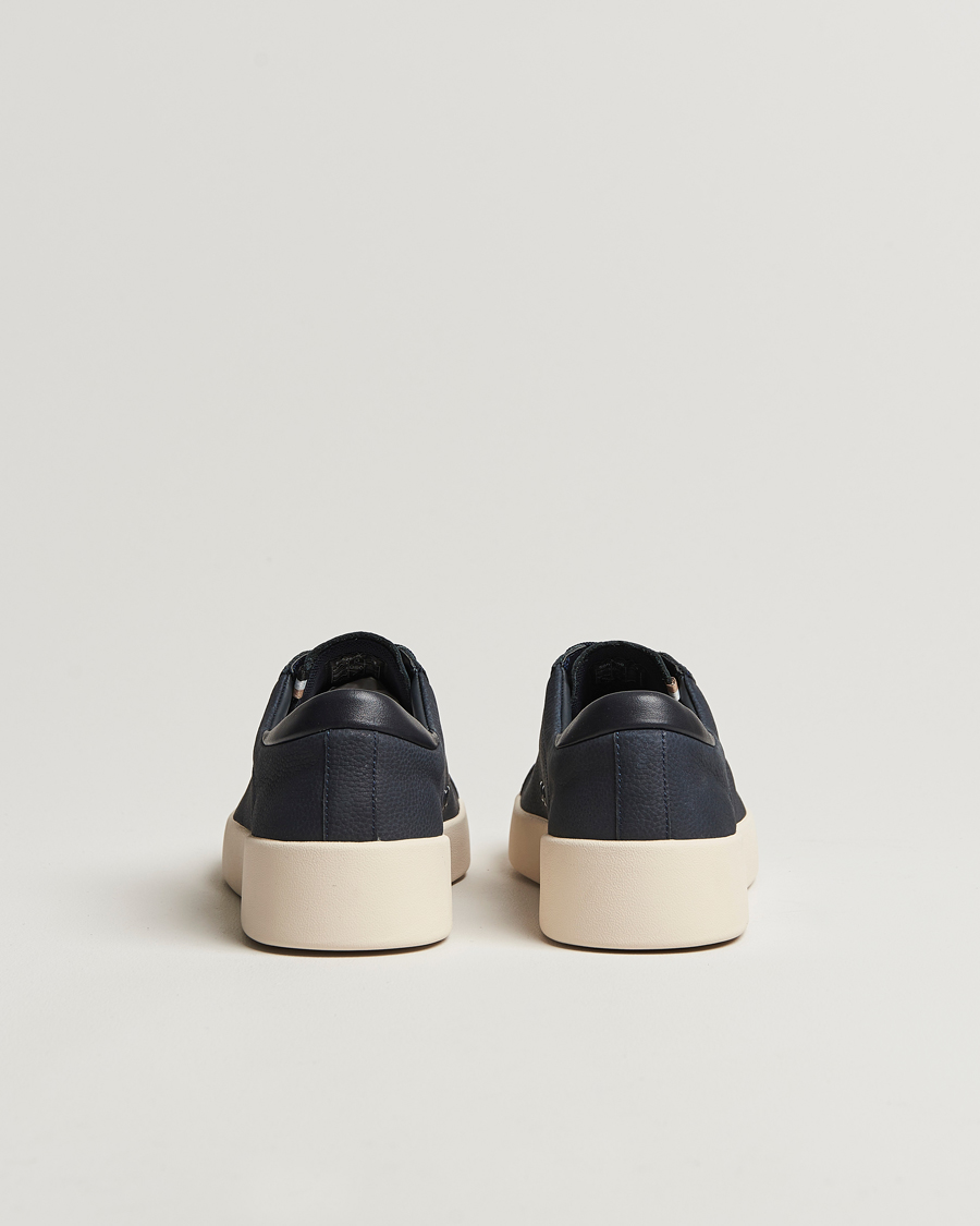 Herre | BOSS BLACK Belwar Leather Sneaker Dark Blue | BOSS BLACK | Belwar Leather Sneaker Dark Blue