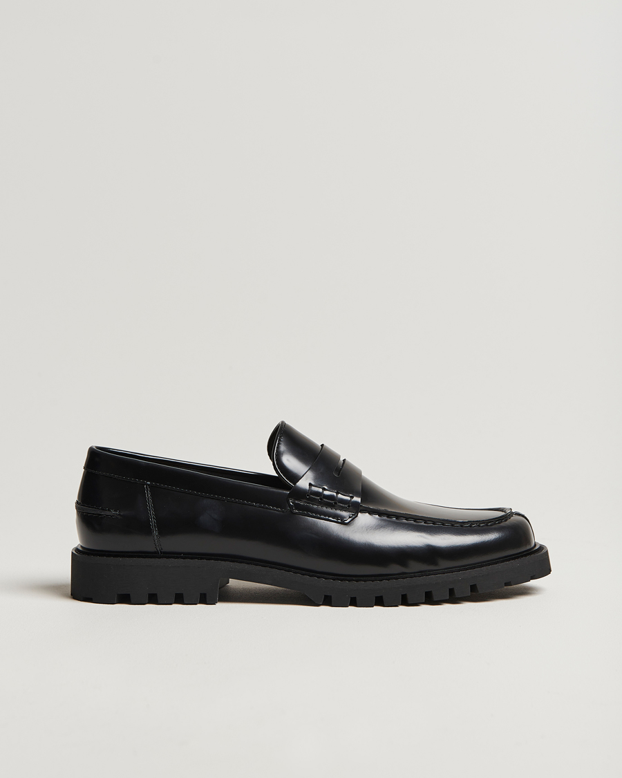 Herre | BOSS BLACK Richayl Leather Loafer Black | BOSS BLACK | Richayl Leather Loafer Black