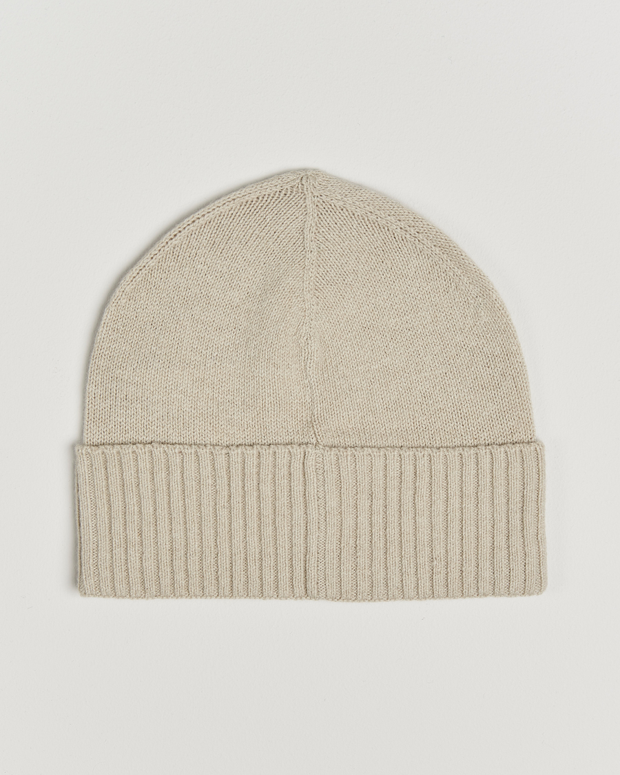 Herre | BOSS ORANGE Akaio Logo Beanie Light Beige | BOSS ORANGE | Akaio Logo Beanie Light Beige