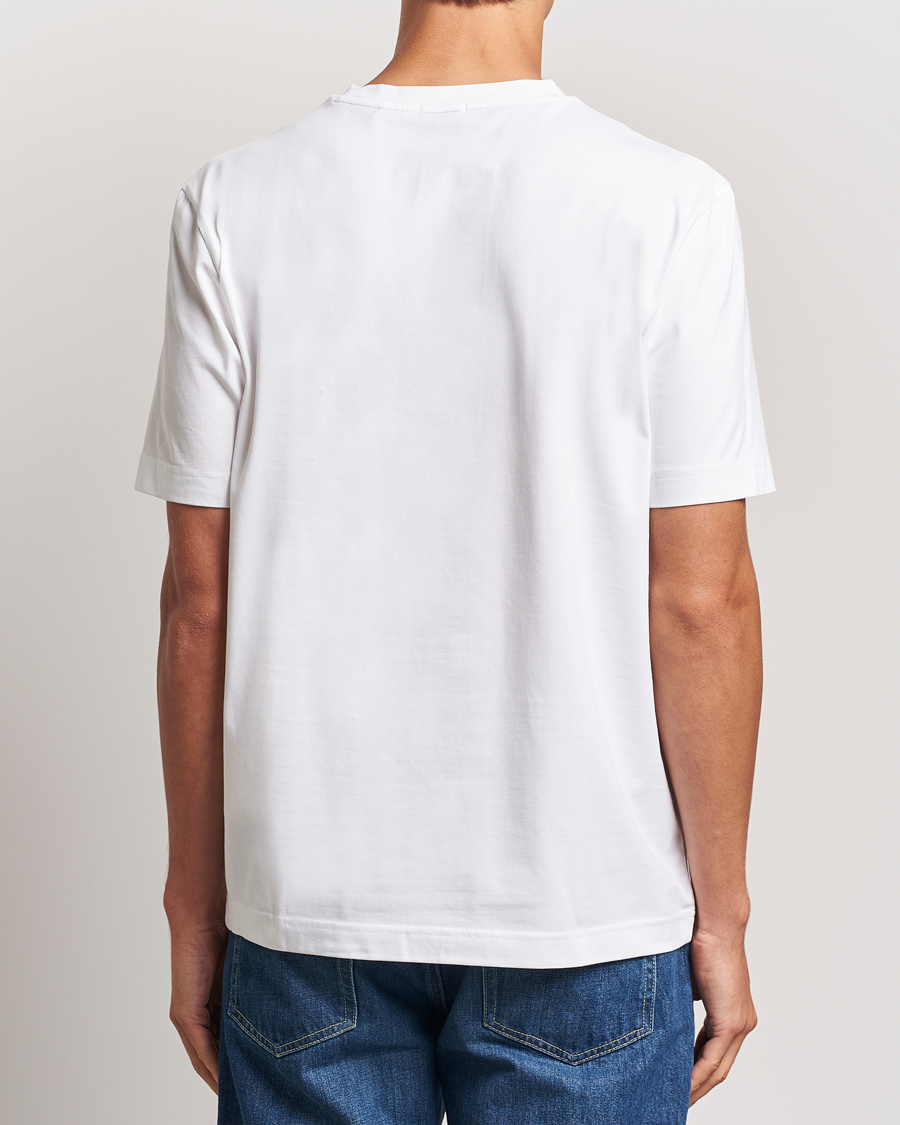 Herre | T-Shirts | BOSS ORANGE | Tchup Logo Crew Neck T-Shirt White