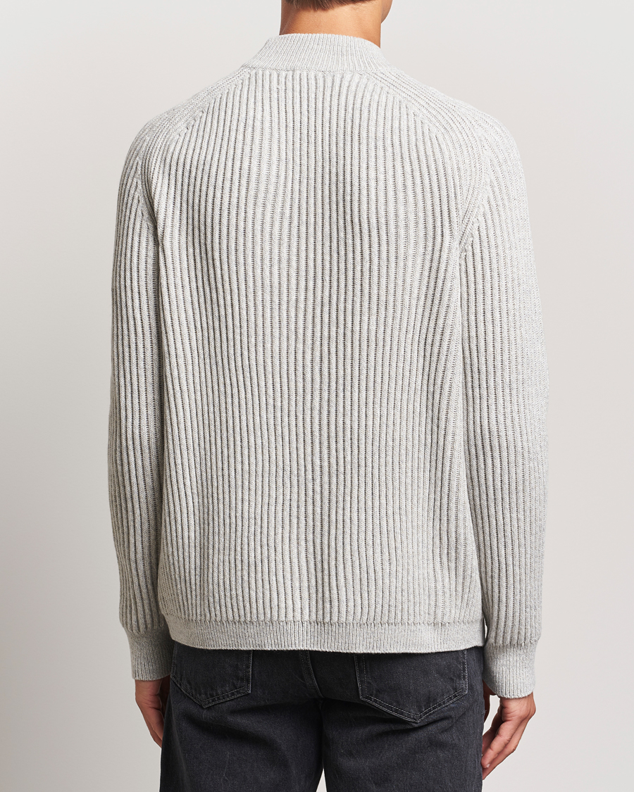 Herre | Trøjer | BOSS ORANGE | Kearth Rib Knitted Polo Light Beige