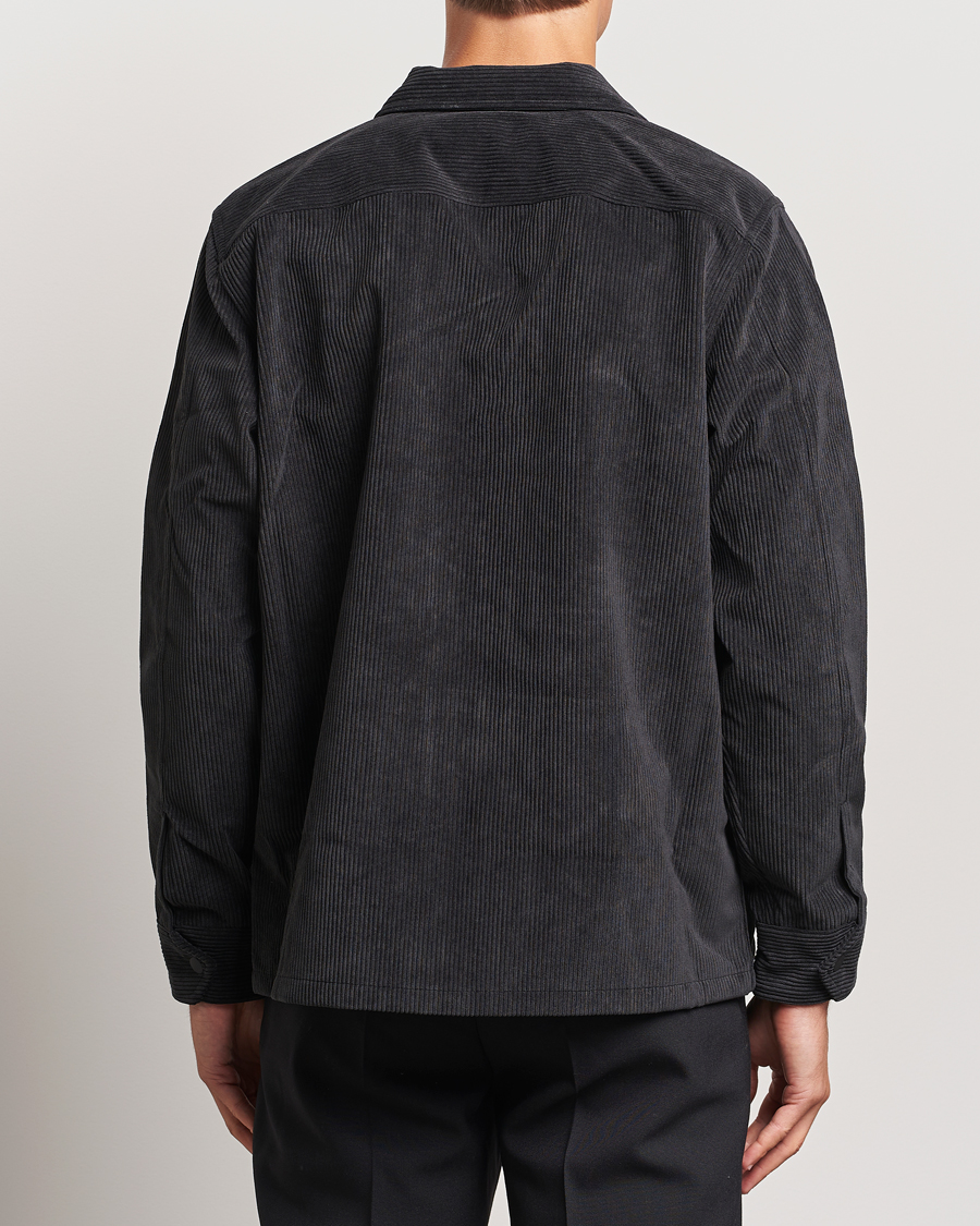 Herre | Skjorter | BOSS ORANGE | Lozzy Brushed Overshirt Black