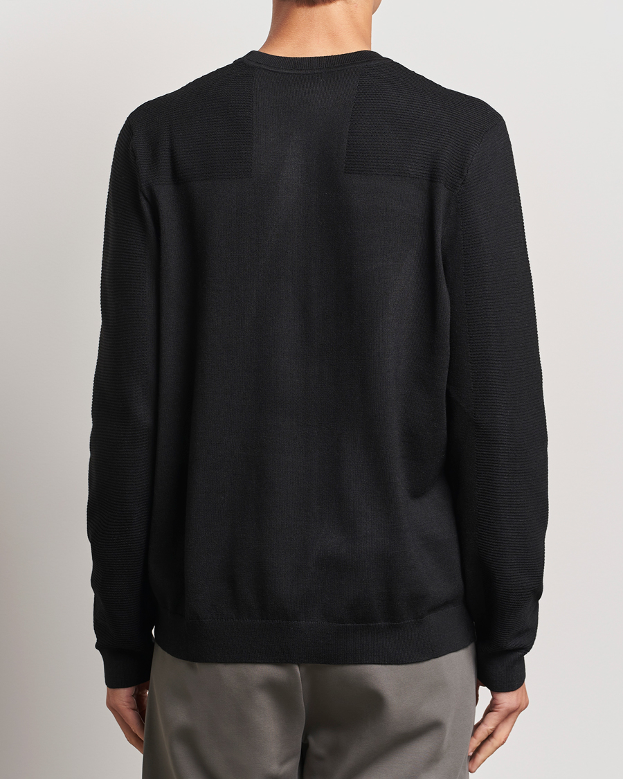 Herre | Trøjer | BOSS GREEN | Momentum Knitted Crew Neck Black