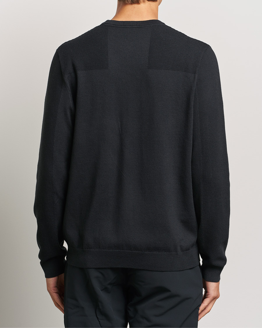 Herre | Trøjer | BOSS GREEN | Momentum Knitted Crew Neck Dark Blue