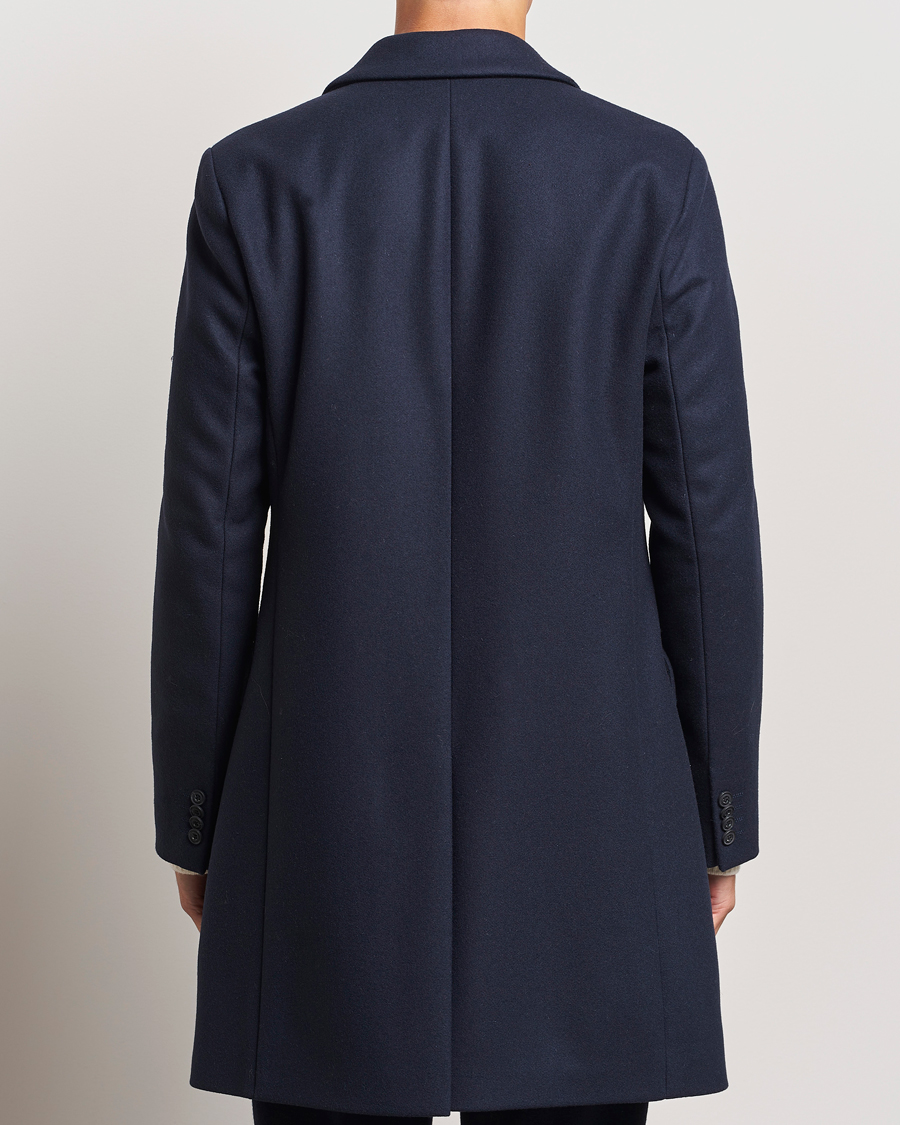 Herre | Jakker | HUGO | Migor Wool Coat Dark Blue