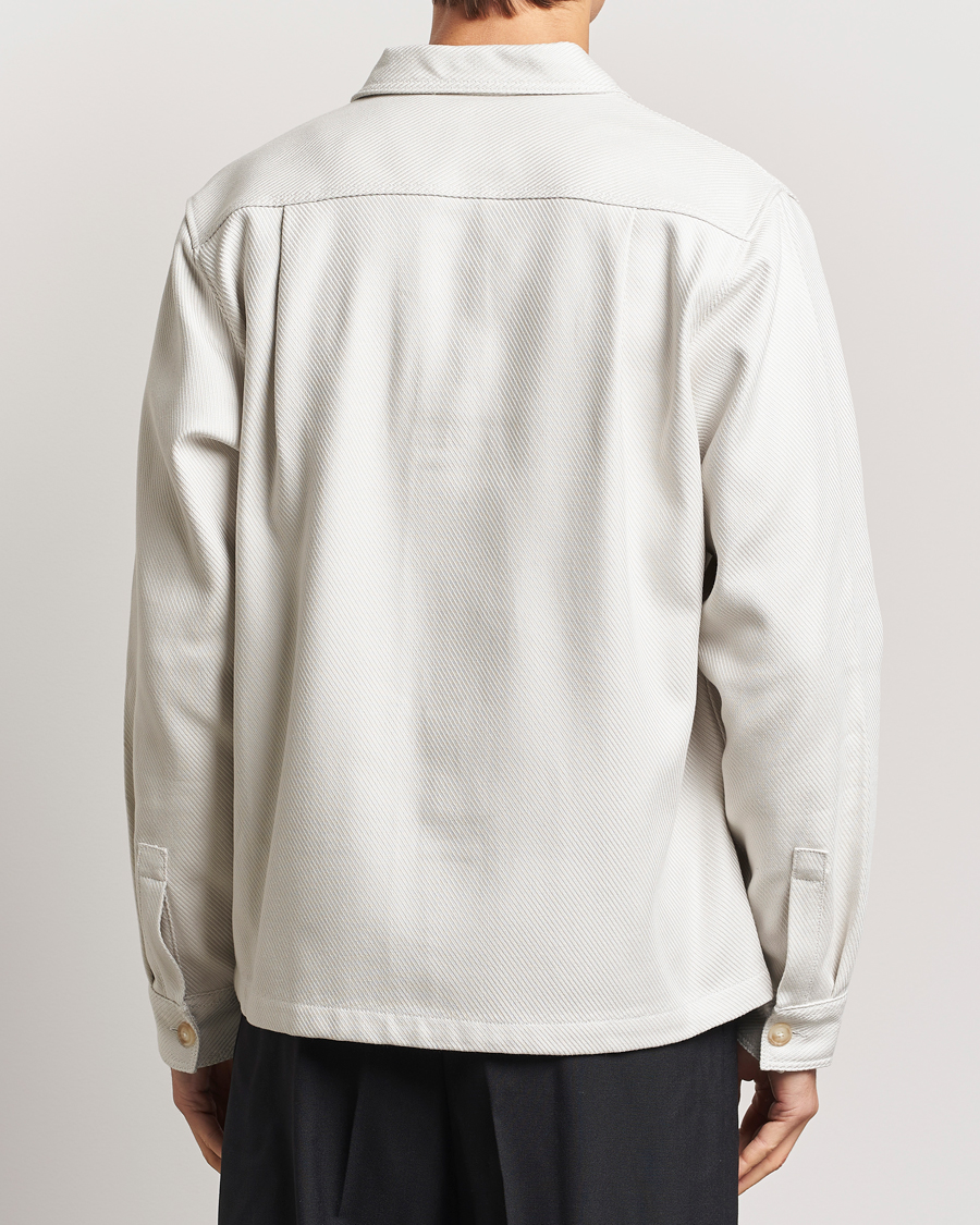 Herre | Skjorter | HUGO | Ekrel Overshirt Off White