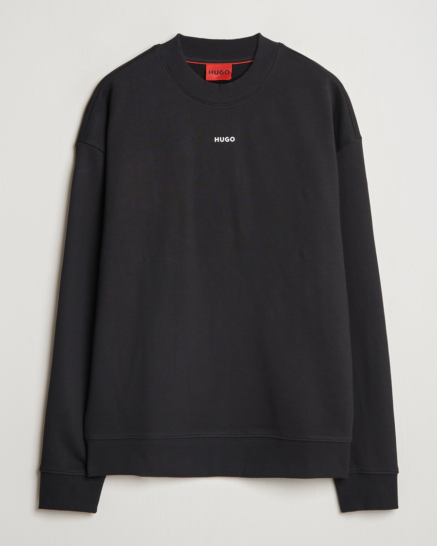 Herre | Trøjer | HUGO | Dapo Crew Neck Sweatshirt Black