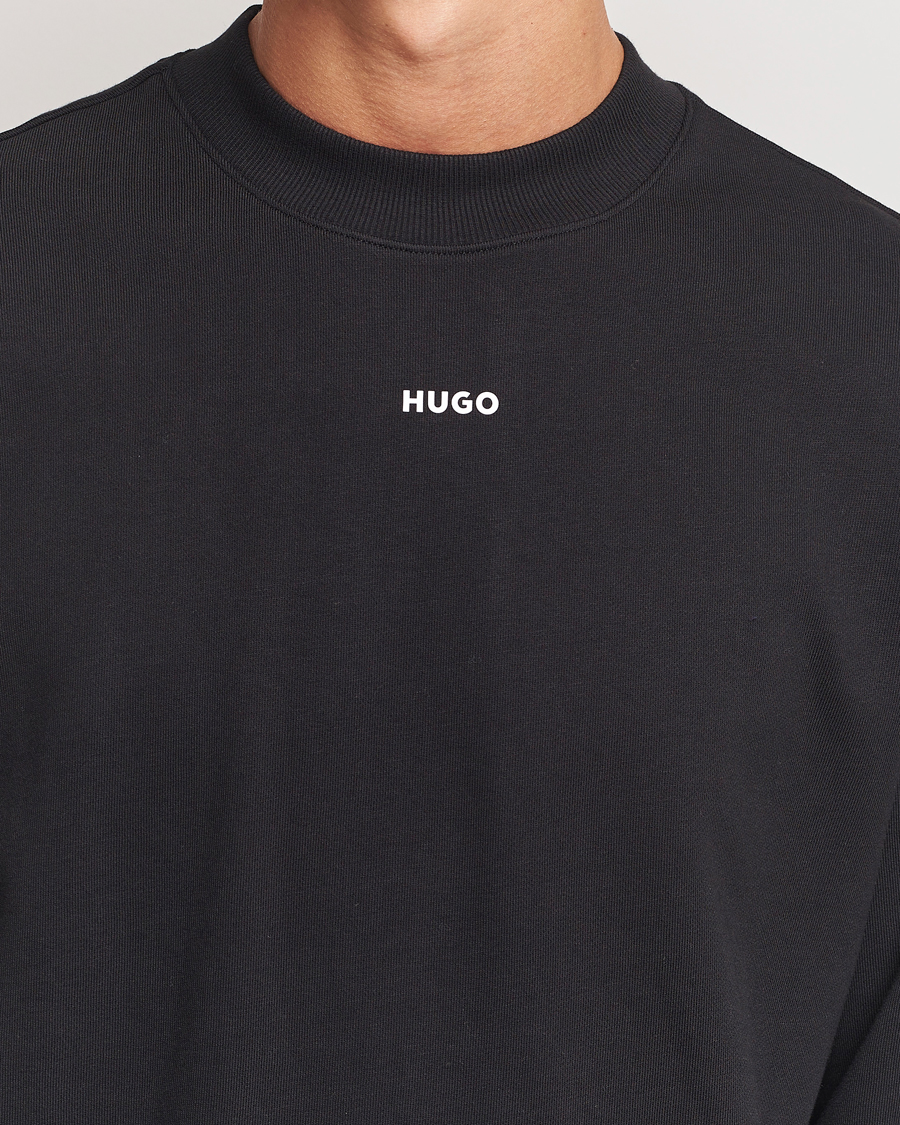 Herre | Trøjer | HUGO | Dapo Crew Neck Sweatshirt Black