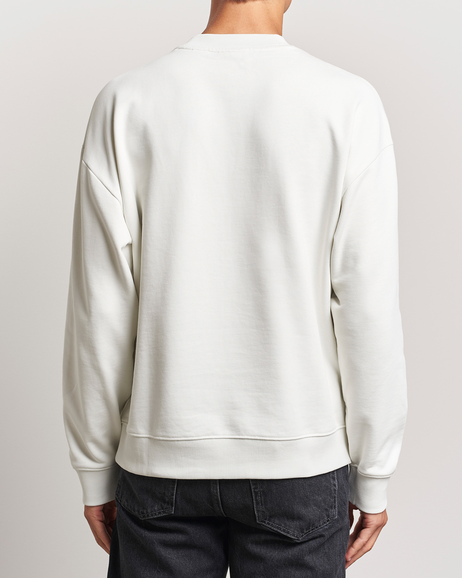 Herre | Trøjer | HUGO | Dapo Crew Neck Sweatshirt Off White