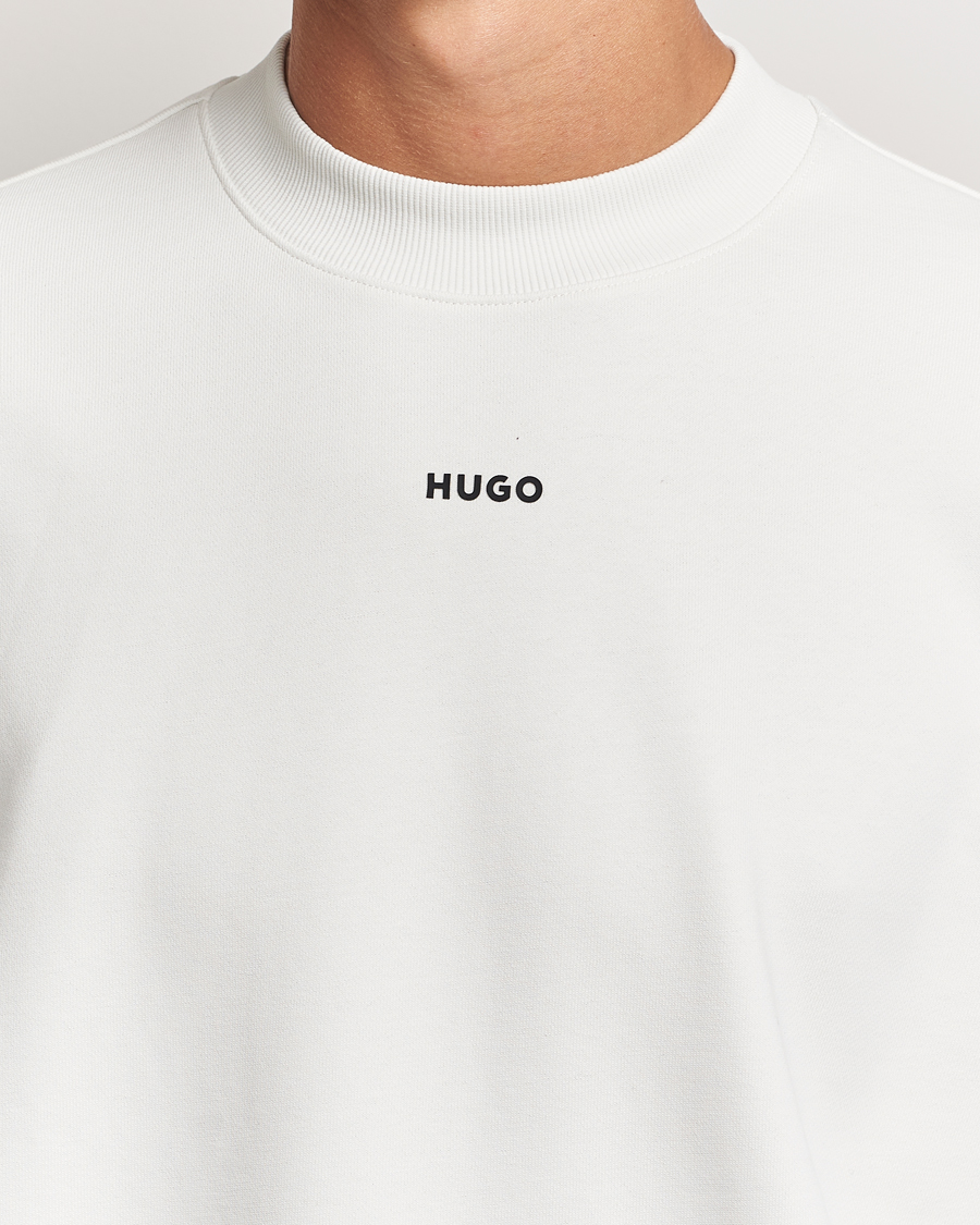 Herre | Trøjer | HUGO | Dapo Crew Neck Sweatshirt Off White