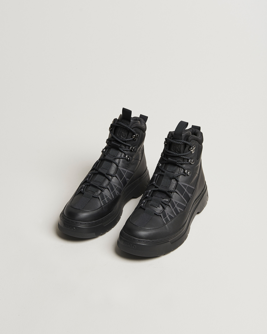 Herre | HUGO Urian Light Hiking Boot Black | HUGO | Urian Light Hiking Boot Black