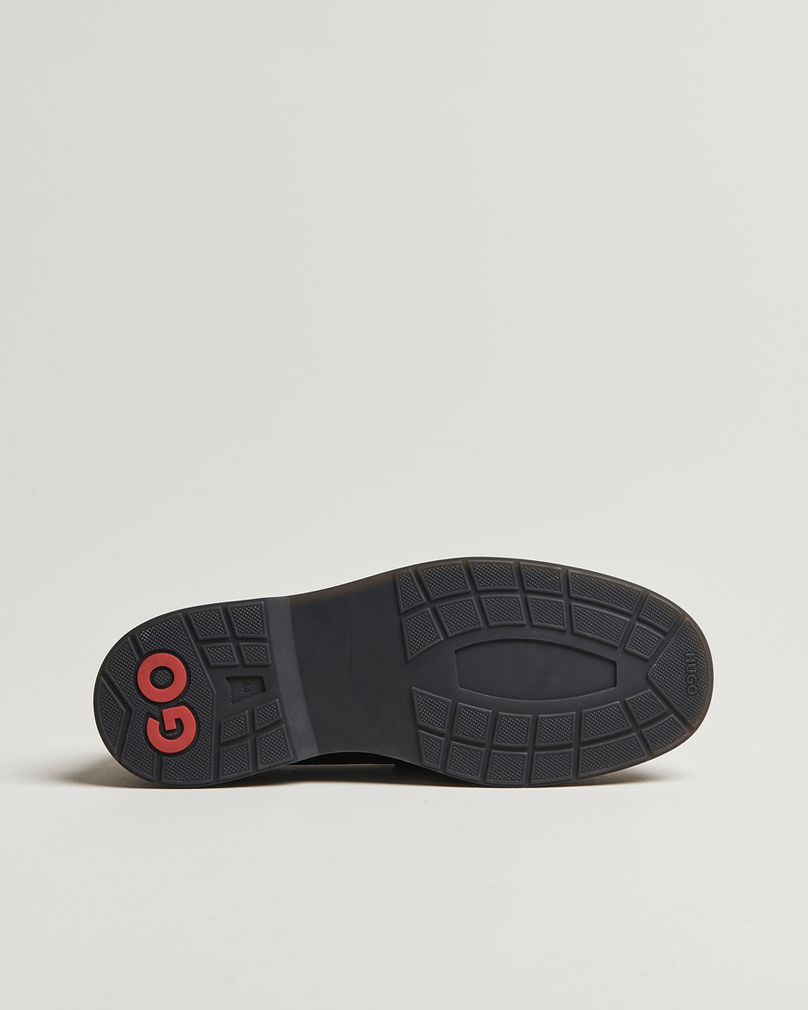 Herre | HUGO Chaol Leather Loafer Black | HUGO | Chaol Leather Loafer Black