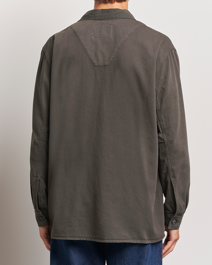 Herre | Skjorter | Jeanerica | Lala Popover Shirt Warm Grey