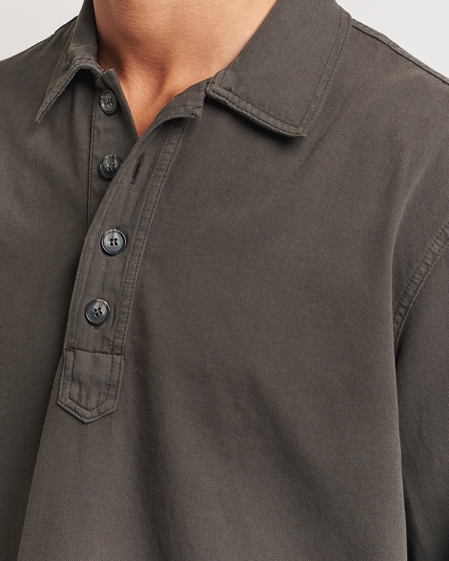 Herre | Skjorter | Jeanerica | Lala Popover Shirt Warm Grey